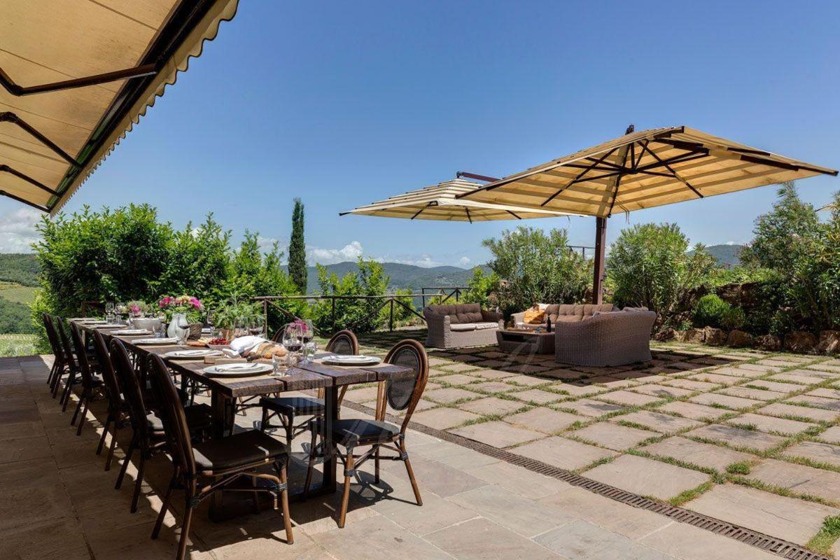 Villa Il Tinaio Panzano in Chianti Exteriör bild