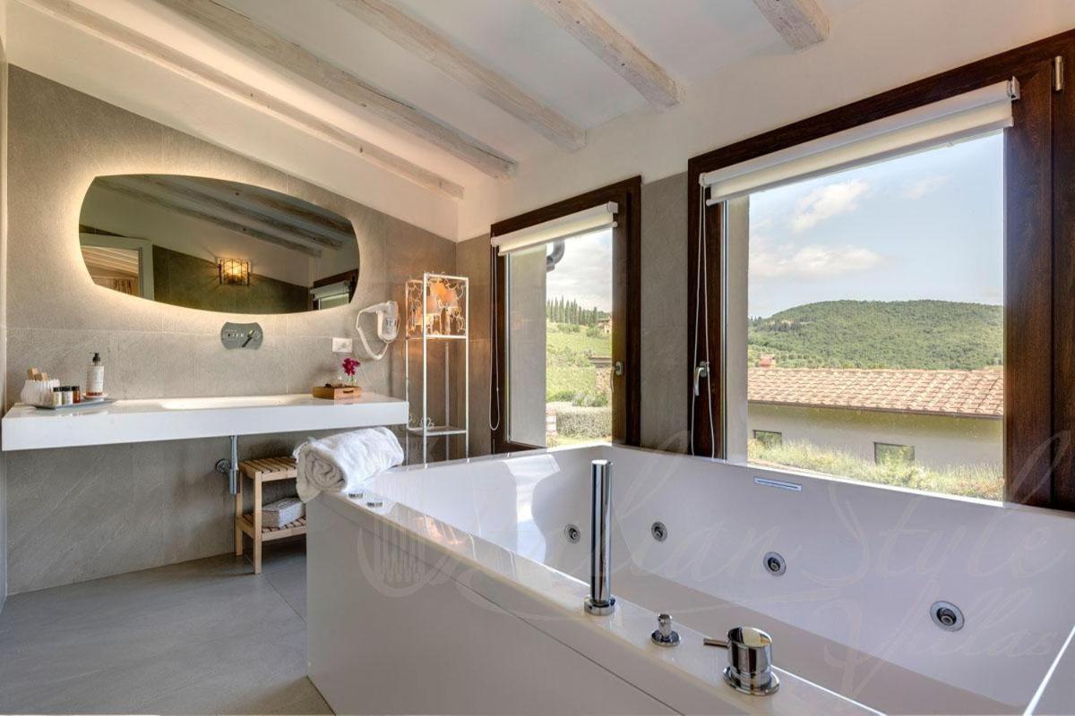Villa Il Tinaio Panzano in Chianti Exteriör bild